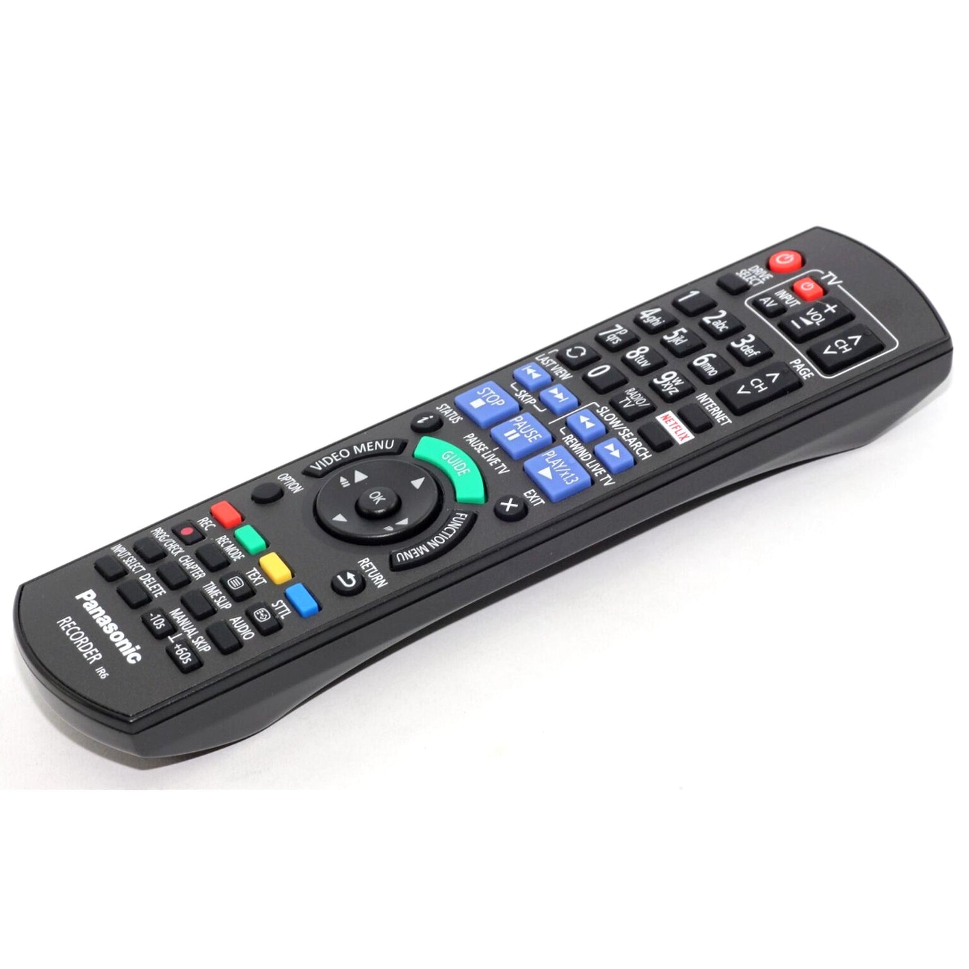 Genuine DVD Recorder Remote Control for Panasonic N2QAYB001046, N2QAYB000759