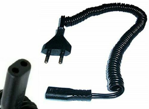 Braun 3512 AC Adapter Generic Power Cord Cable Shaver Charger 2 Pin