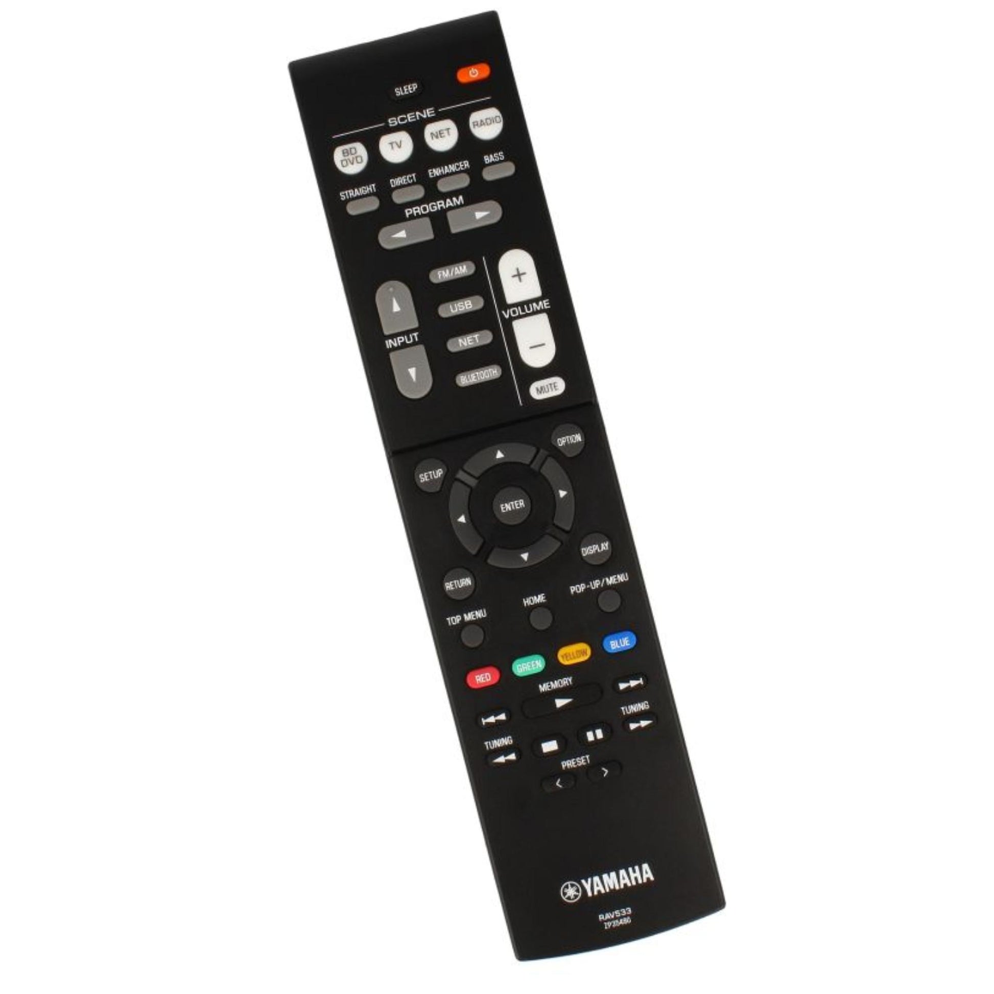 Remote Control For Yamaha RX-V583BL YHT-3920UBL RAV533 ZP354900