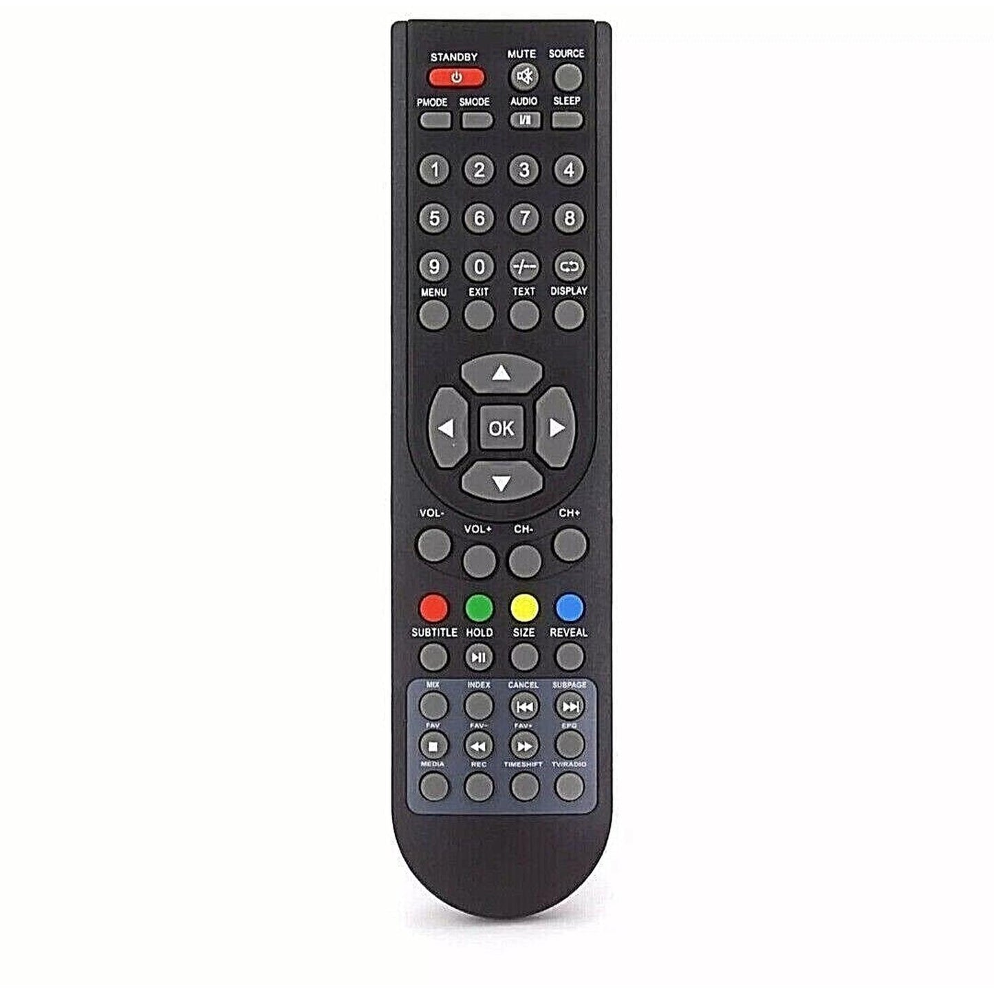 TV Remote Control for EVOTEL ELCD3210USB