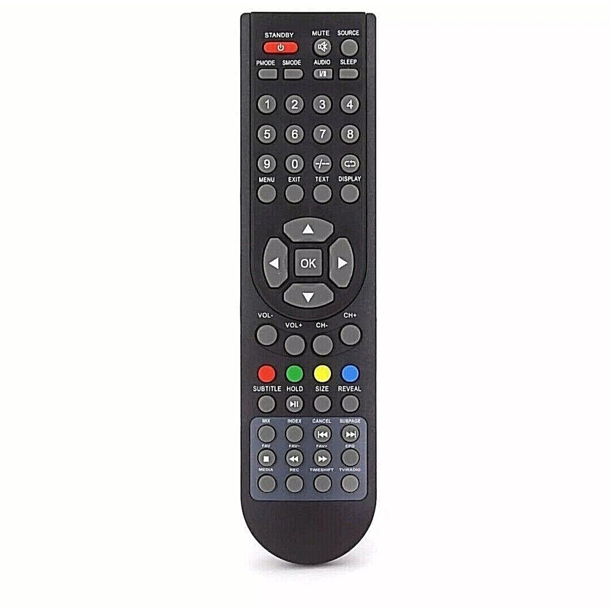 TV Remote Control for EVOTEL ELCD3210USB