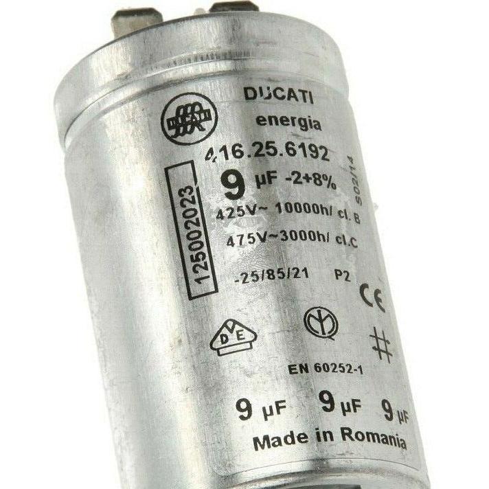 condenser tumble dryer model number TC481W. FOR ZANUSSI Capacitor 9UF
