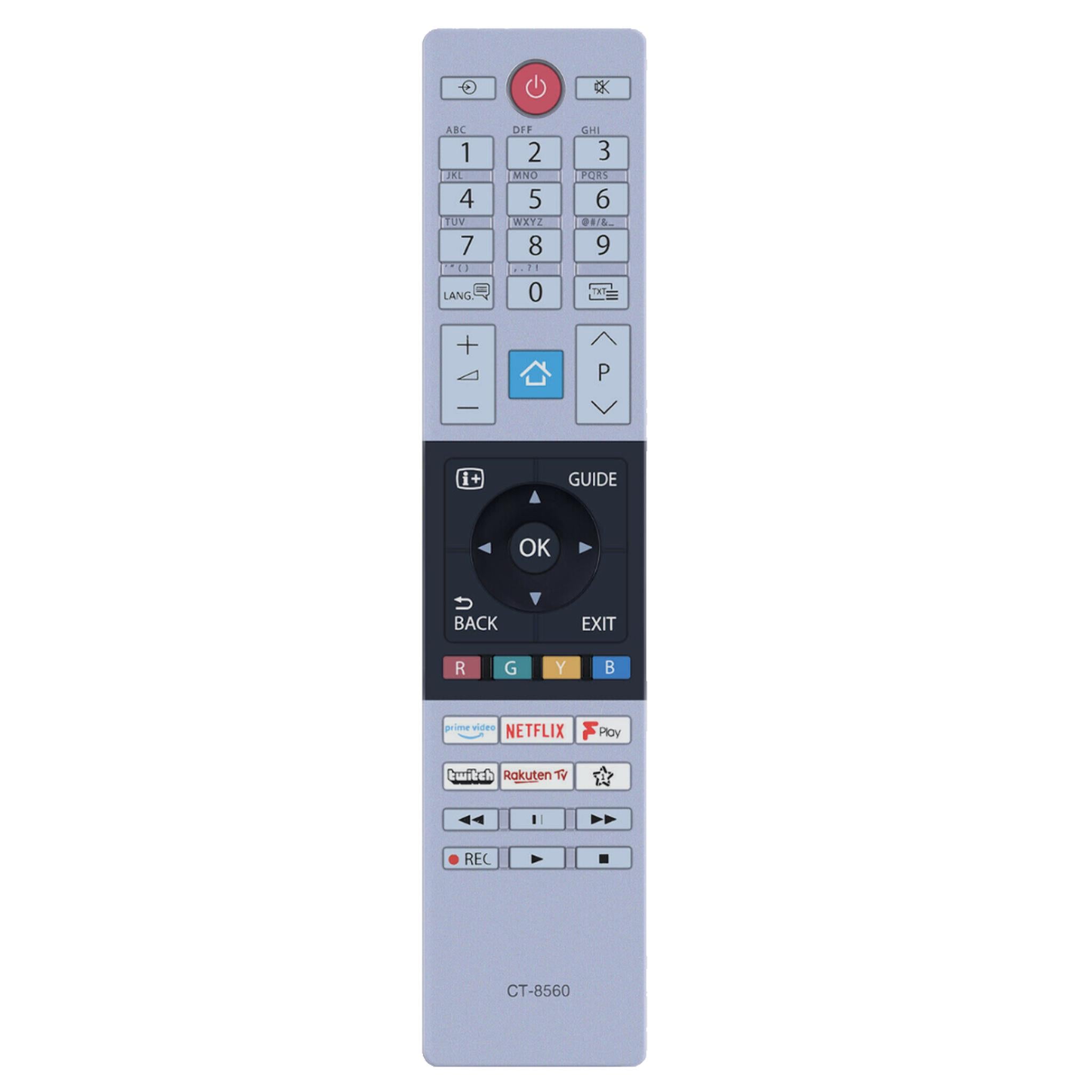 CT-8560 For Toshiba TV Remote Control 32LK3C63DB 43UK3C63DB 50UK3C63DB New