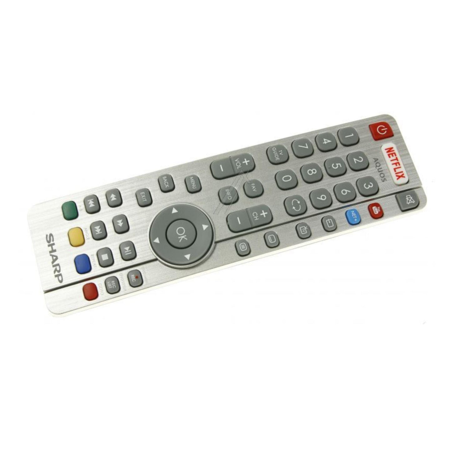 Genuine RF Remote Control for Sharp TV LC-24DHG6131K LC-32chg6241K