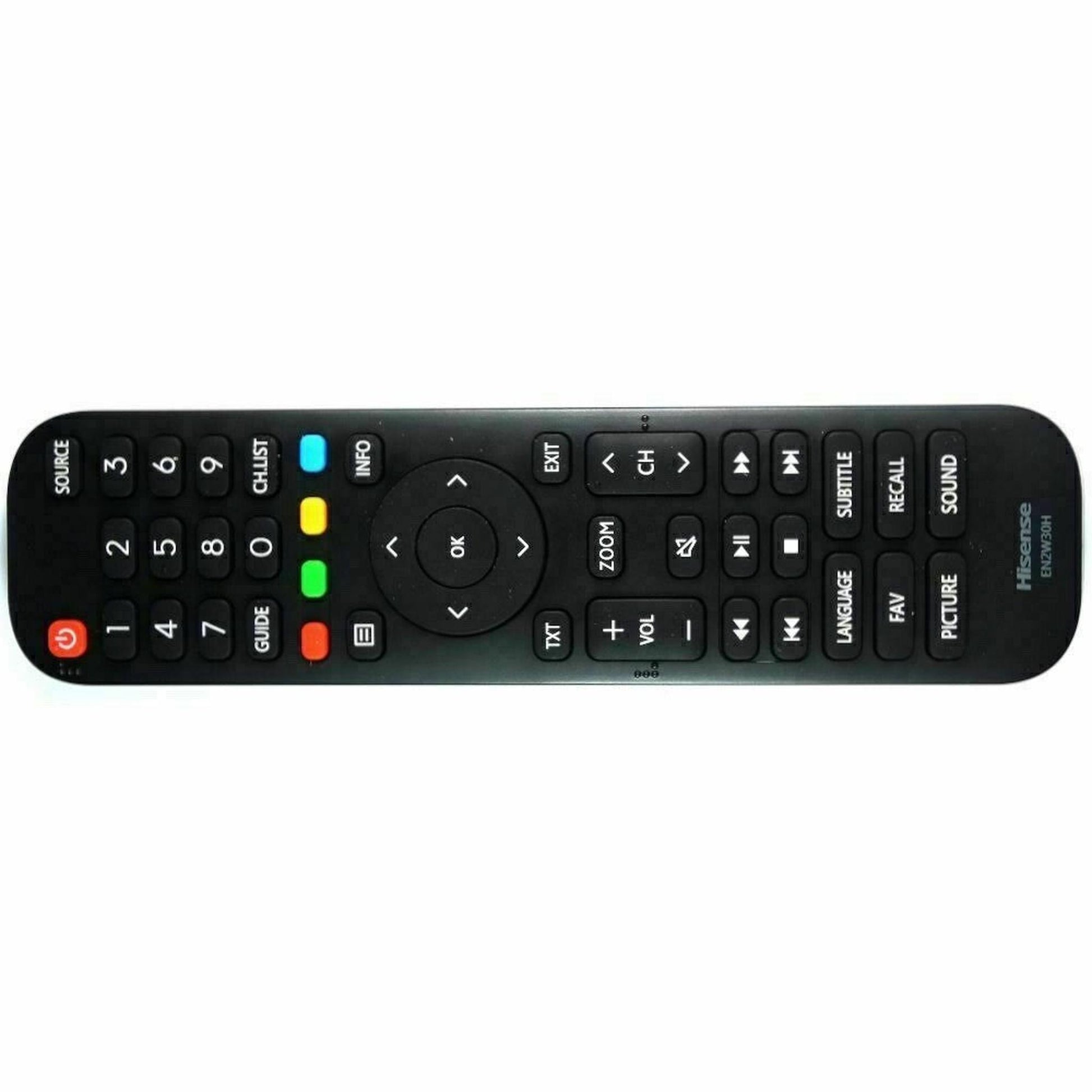 Genuine Original Smart TV Remote Control FOR Hisense 32A5100F, 40A5100F EN2W30H