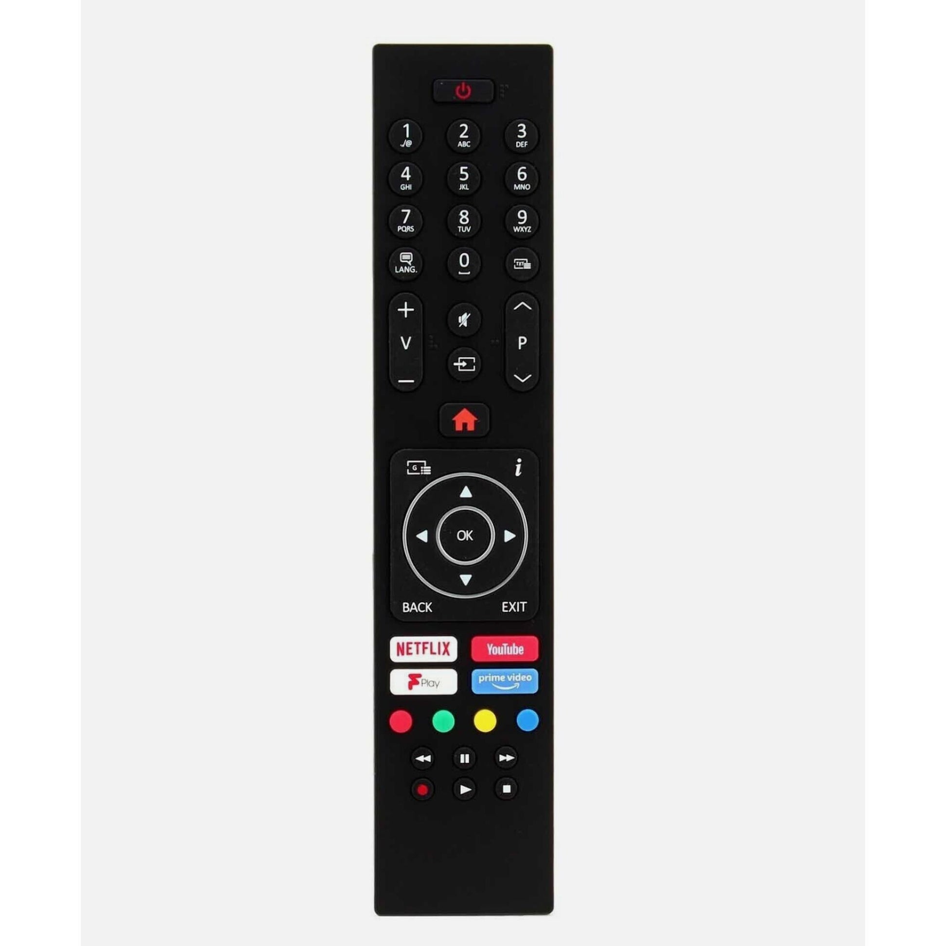TV Remote Control Replacement For Luxor LUX0132009/01