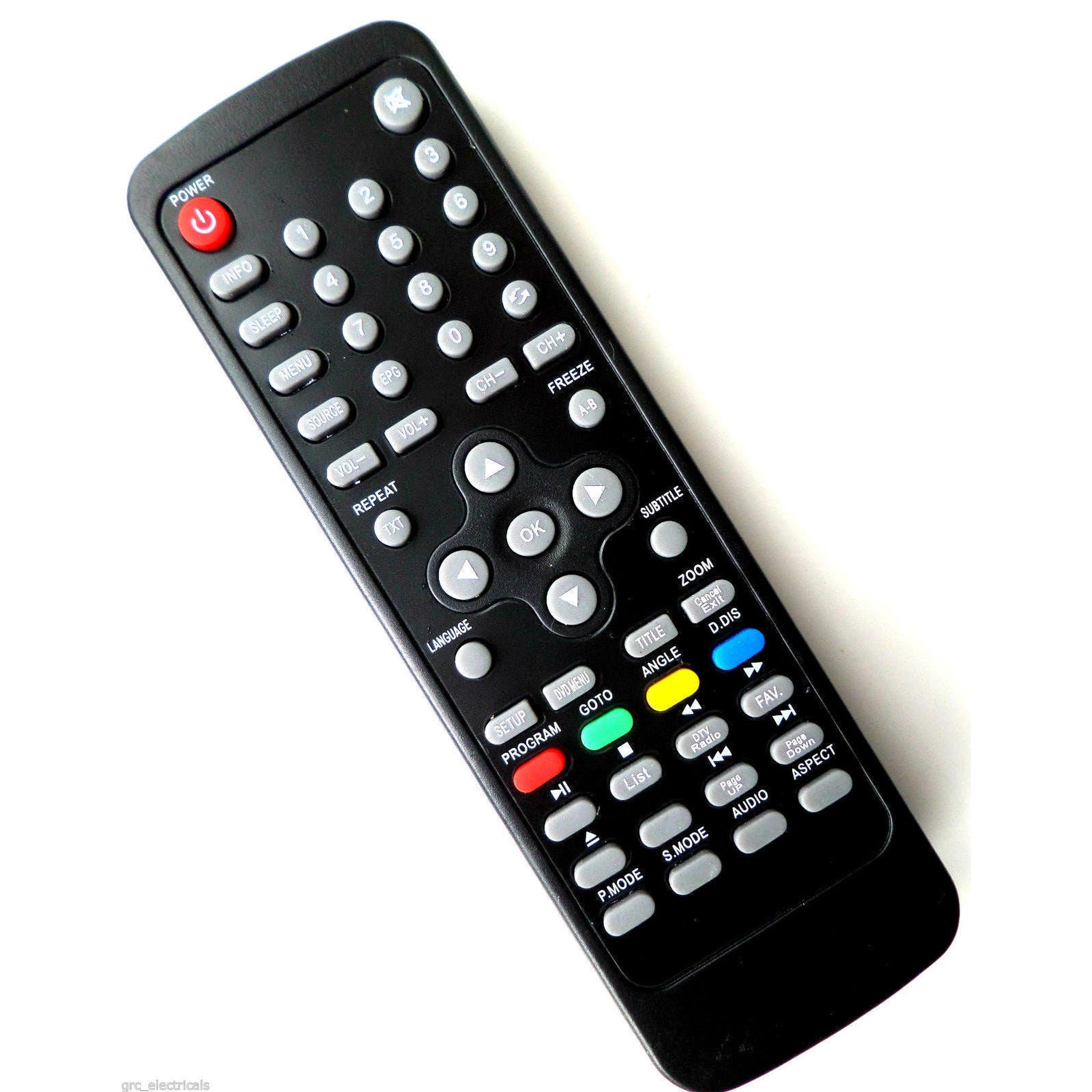 New Alba Models - AELKDVD1988 , 2288 LED TV Remote Control