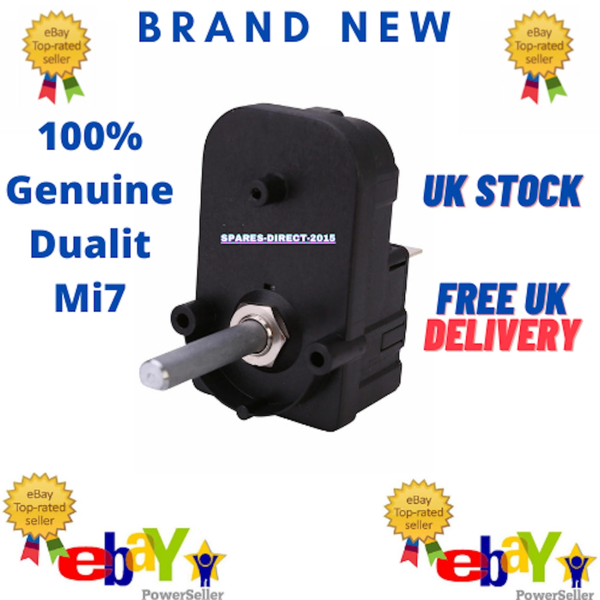 Genuine Timer Control Unit For Dualit 40352, 40354, 42166 Type Mi7 Toasters 4 Minute Run Back Timer
