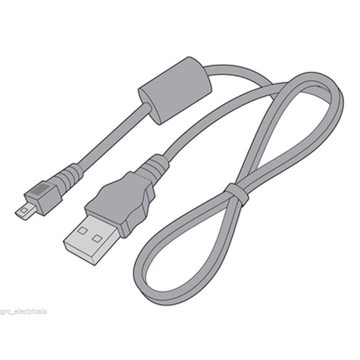 USB PC Charger Data Cable Panasonic Lumix Camera K1HY08YY0031 K1HY08YY0017