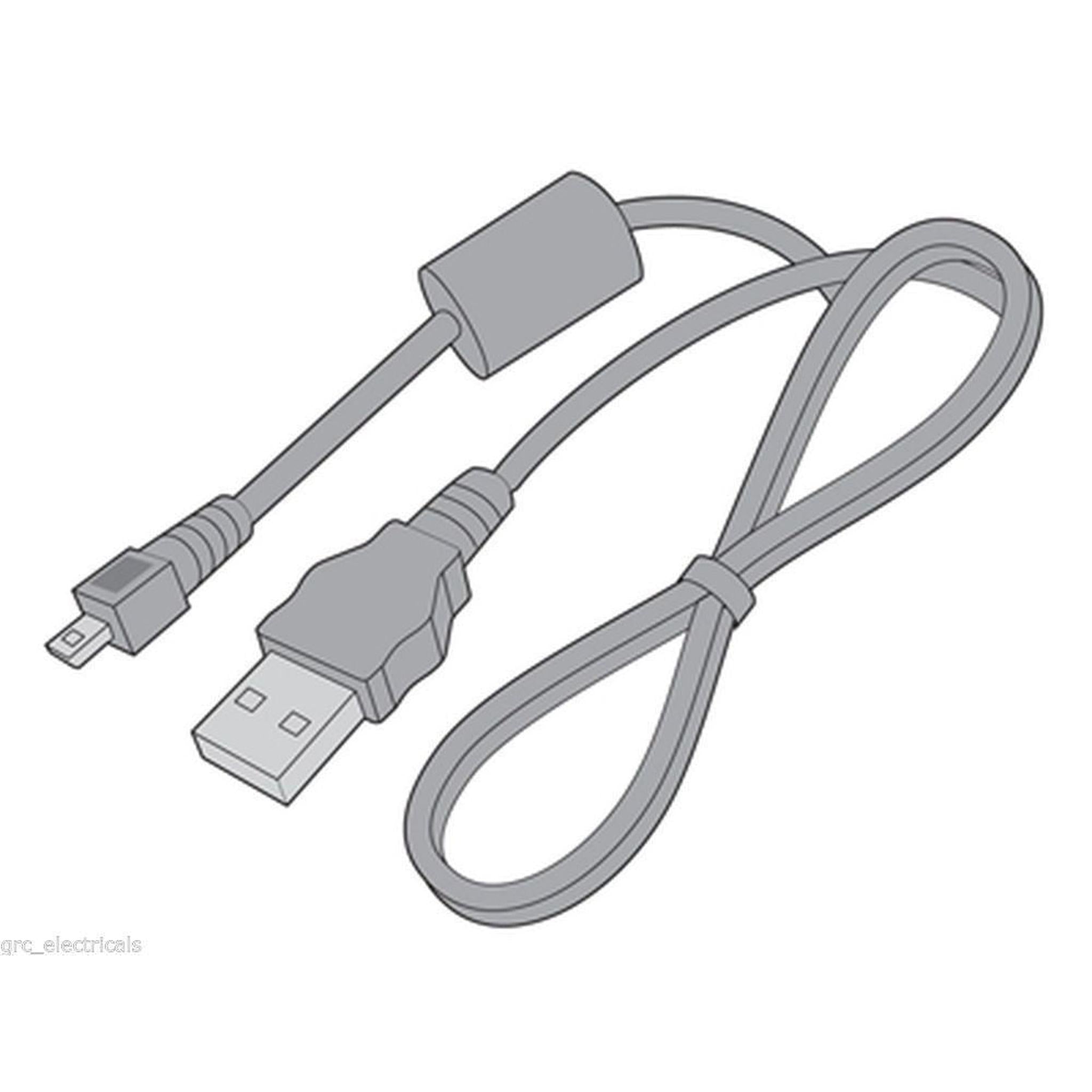 USB PC Charger Data Cable Panasonic Lumix Camera K1HY08YY0031 K1HY08YY0017