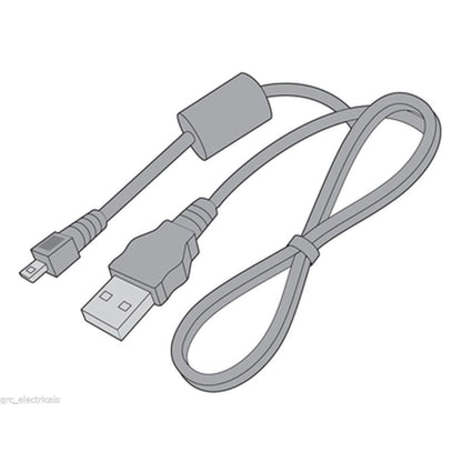 USB PC Charger Data Cable Panasonic Lumix Camera K1HY08YY0031 K1HY08YY0017