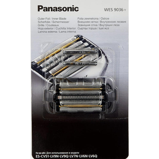 PANASONIC FOIL & CUTTER BLADE WES9036 ES-CV51,LV9N,LV9Q, LV7N,LV6N,6Q UK STOCK