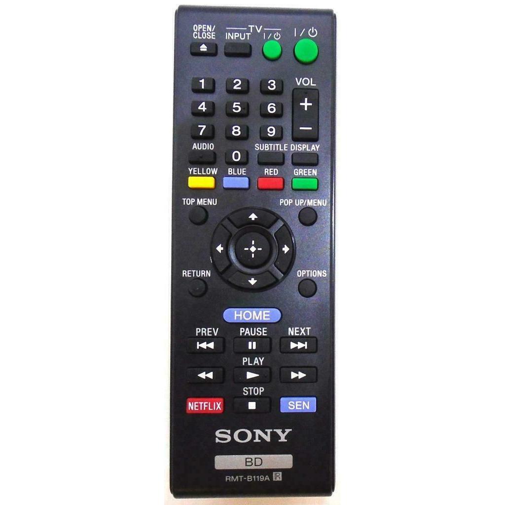 New 100% Genuine RMT-B119A Blu-ray Remote Control for Sony BDP-BX510