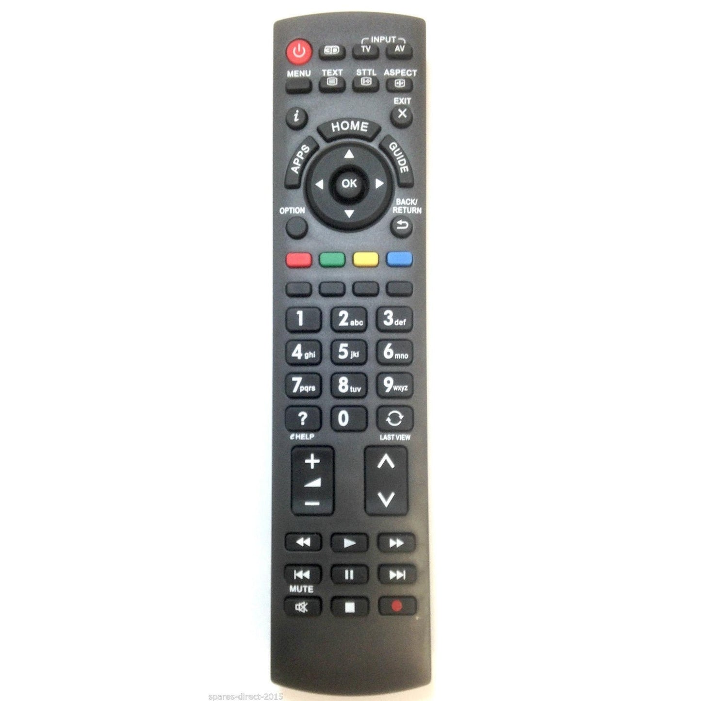 Brand New Remote Control for Panasonic TX-50CS520B 50 Inch Full HD Freeview HD