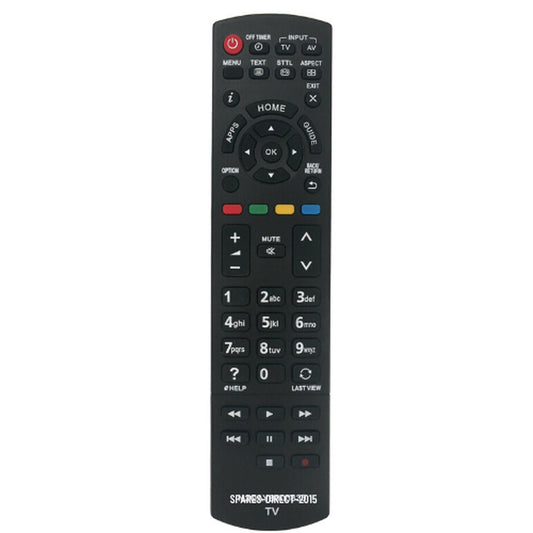 Replacement Remote Control For Panasonic TX-42AS520B