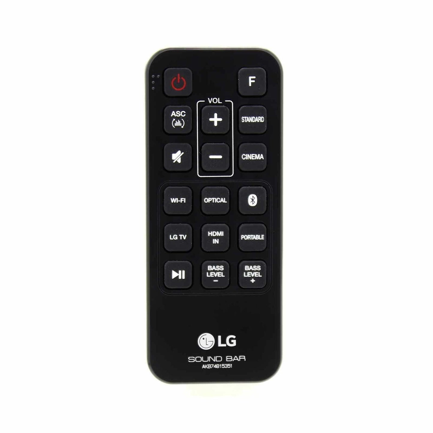Genuine AKB74815351 Sound Bar Remote Control For LG Sound Bar SH6 System