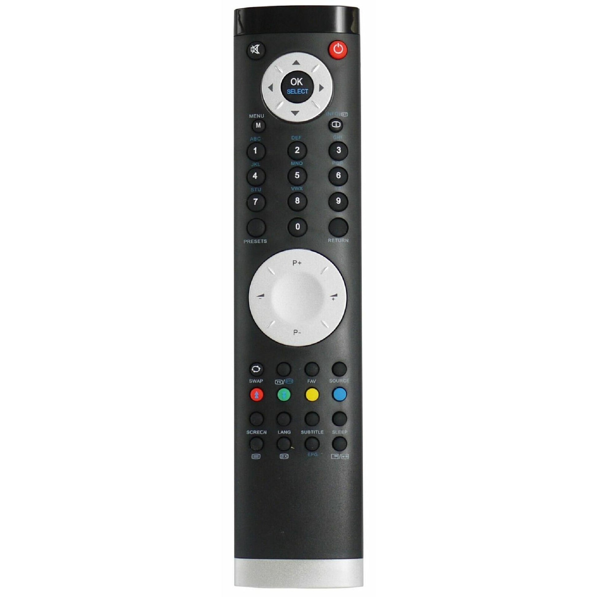 Genuine Rc1800 Remote Control for SANYO CE26LD81-B/UK , CE32LD81-B/UK TV