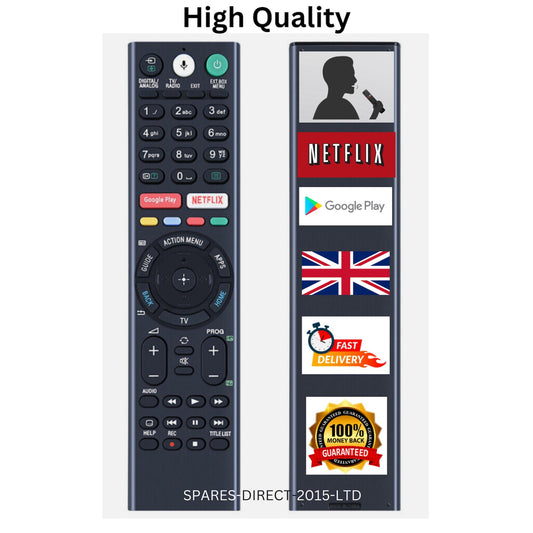 RMF-TX310E Voice Command Remote Control for Sony TV Bluetooth