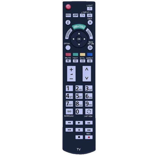 New Remote Control For Panasonic TV Replaces Discontinued N2QAYB000504