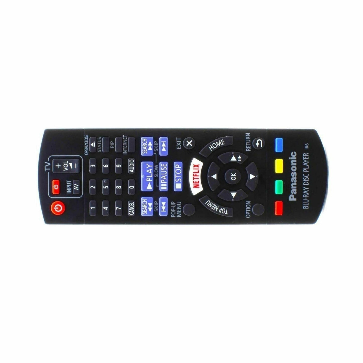 Genuine Remote Control For Panasonic DMP-BD84EB-K Smart Blu-ray & DVD Player