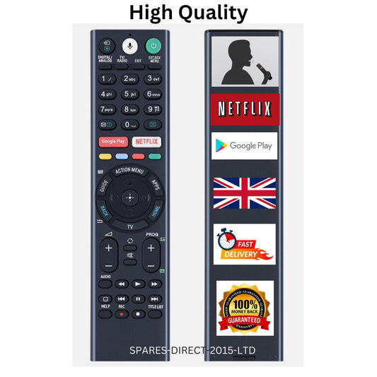 \Voice Remote Control for Sony TV Bluetooth kd-49xd8305