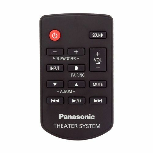 Panasonic SC-HTB250GWK / HTB250 Soundbar Remote Control N2QAYC000125