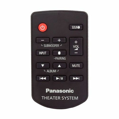 Panasonic SC-HTB250GWK / HTB250 Soundbar Remote Control N2QAYC000125