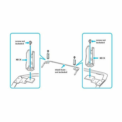 New Genuine Stand Neck For Sony TV XBR-55X700D XBR-49X700D XBR-55X705D