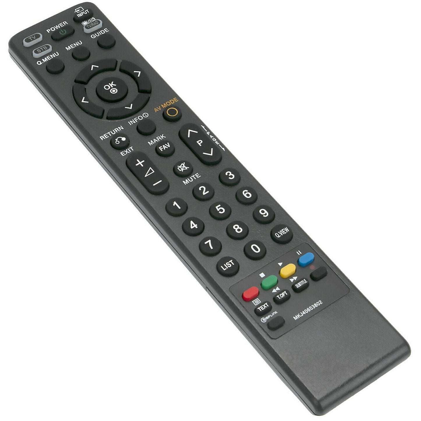 BRAND NEW Replacement Remote Control For LG LCD TV MKJ40653802 MKJ-40653802