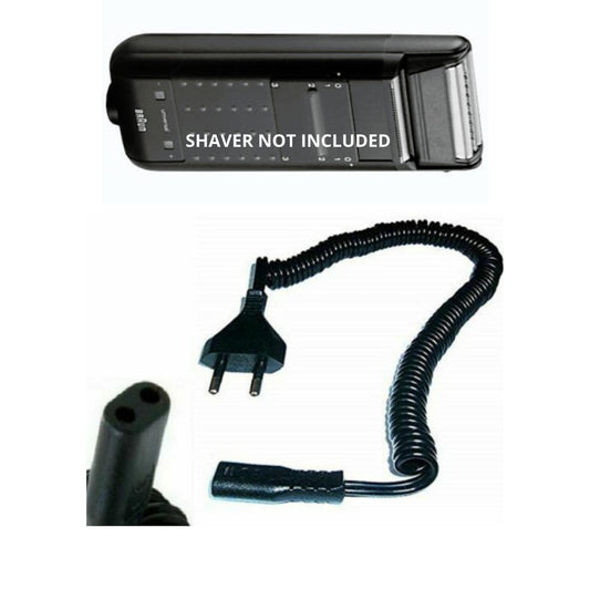 Braun 5515 AC Adapter Generic Power Cord Cable Shaver Lead 2 Pin 110 volt