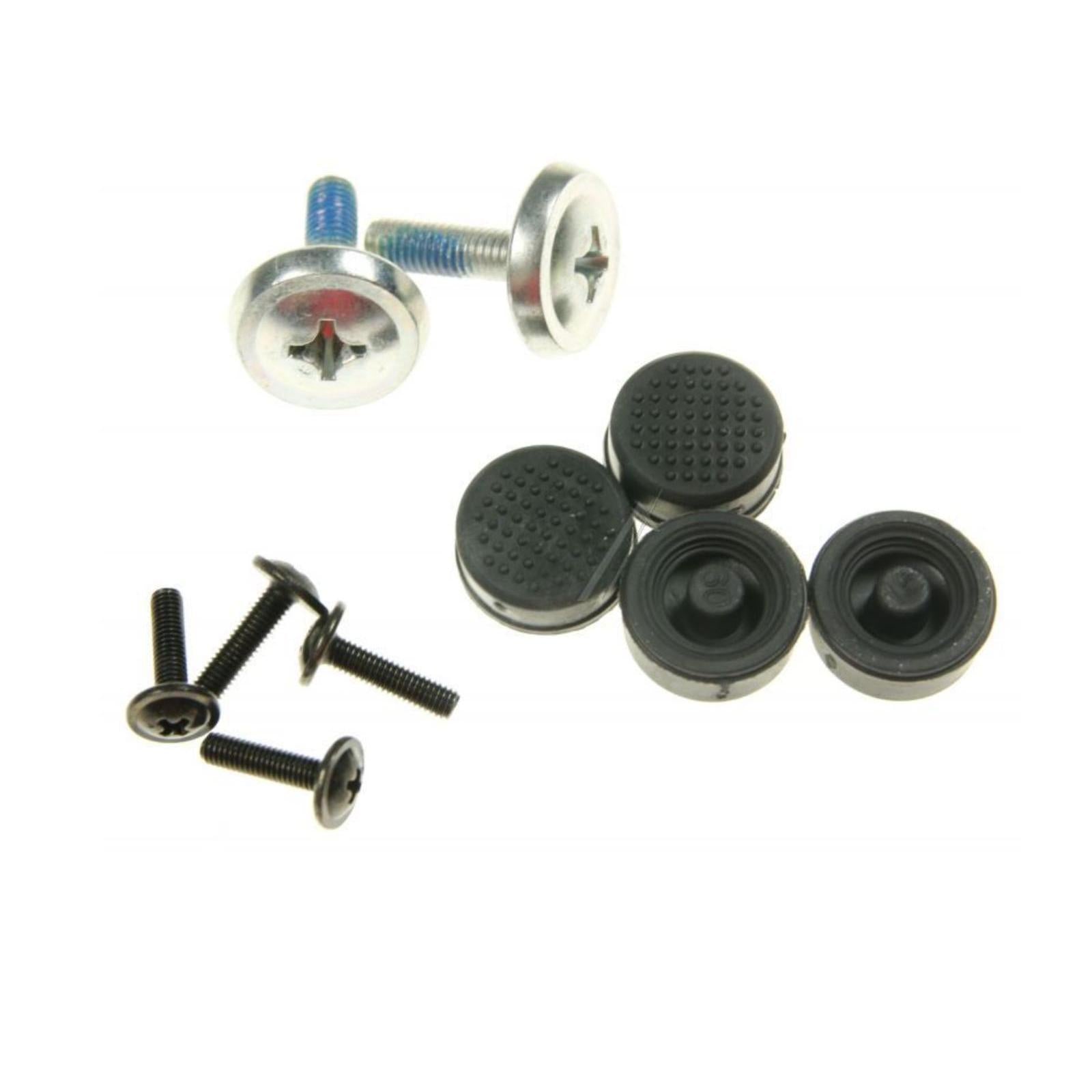 TV STAND SCREWS and Leg Rubbers For TOSHIBA 55UA2B63DB, 50UA2B63DB