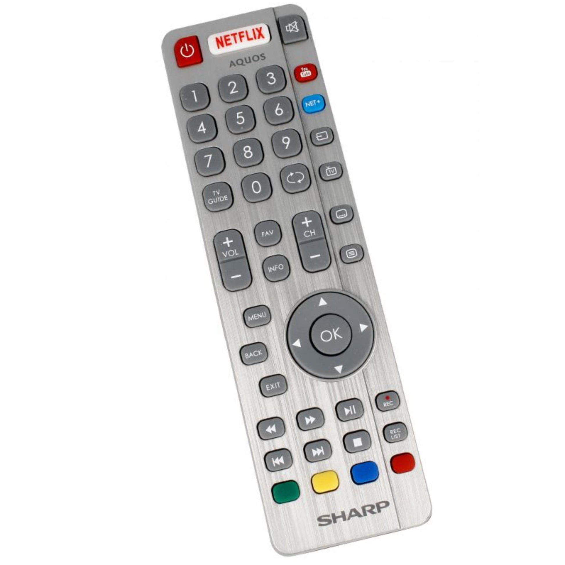 New Genuine Original TV Remote control FOR SHARP AQUOS LC24CHG6132E SMART TV
