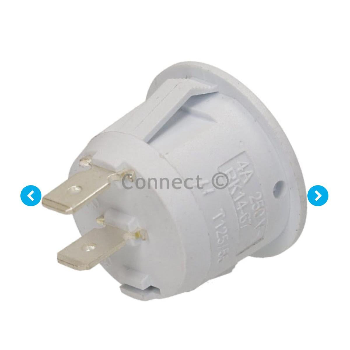 LOGIK Genuine Oven Cooker light Button switch White LFTG60W22