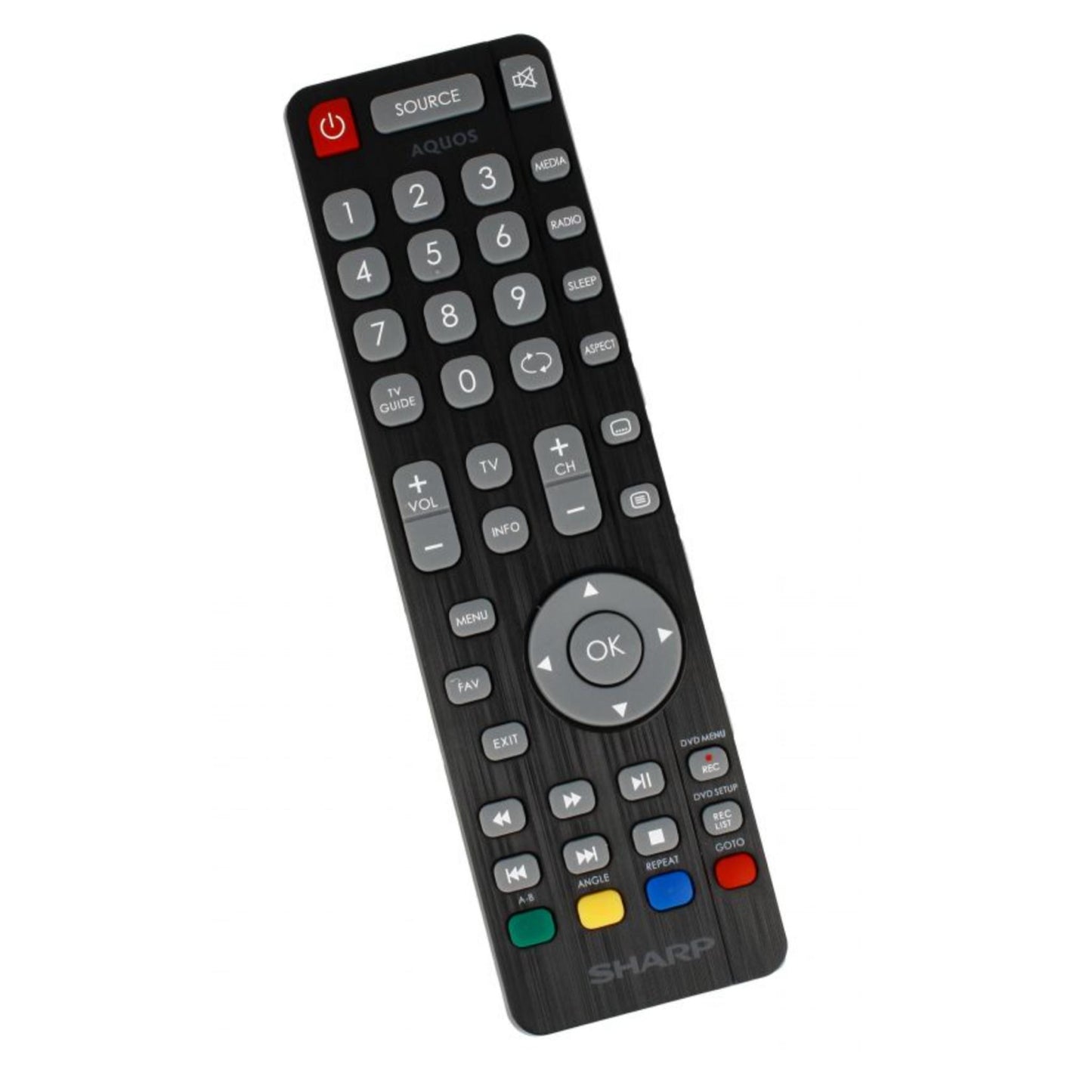 Aquos LC-40CFF5221K 40" HD LED TV Remote Control