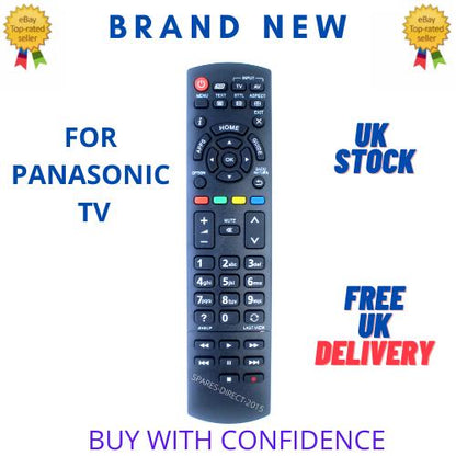 New Replacement Remote Control for Panasonic TX-50C680B TX-55C680X TX-40C680B