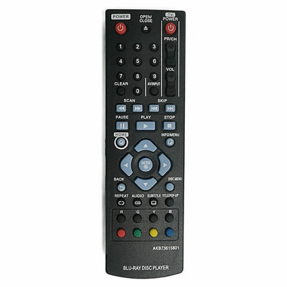 Remote Control AKB73615801 for LG Blu-ray Player BP630 BP640 BP320N BP645 BP125