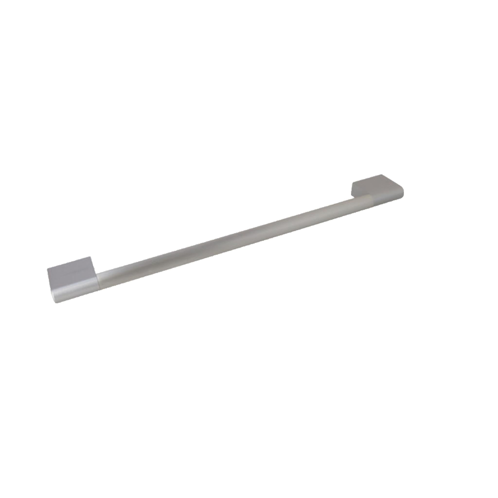 Cooker Oven Door Handle Top Or Bottom for Logik LBUDOX16 SILVER INOX LBUD0X16