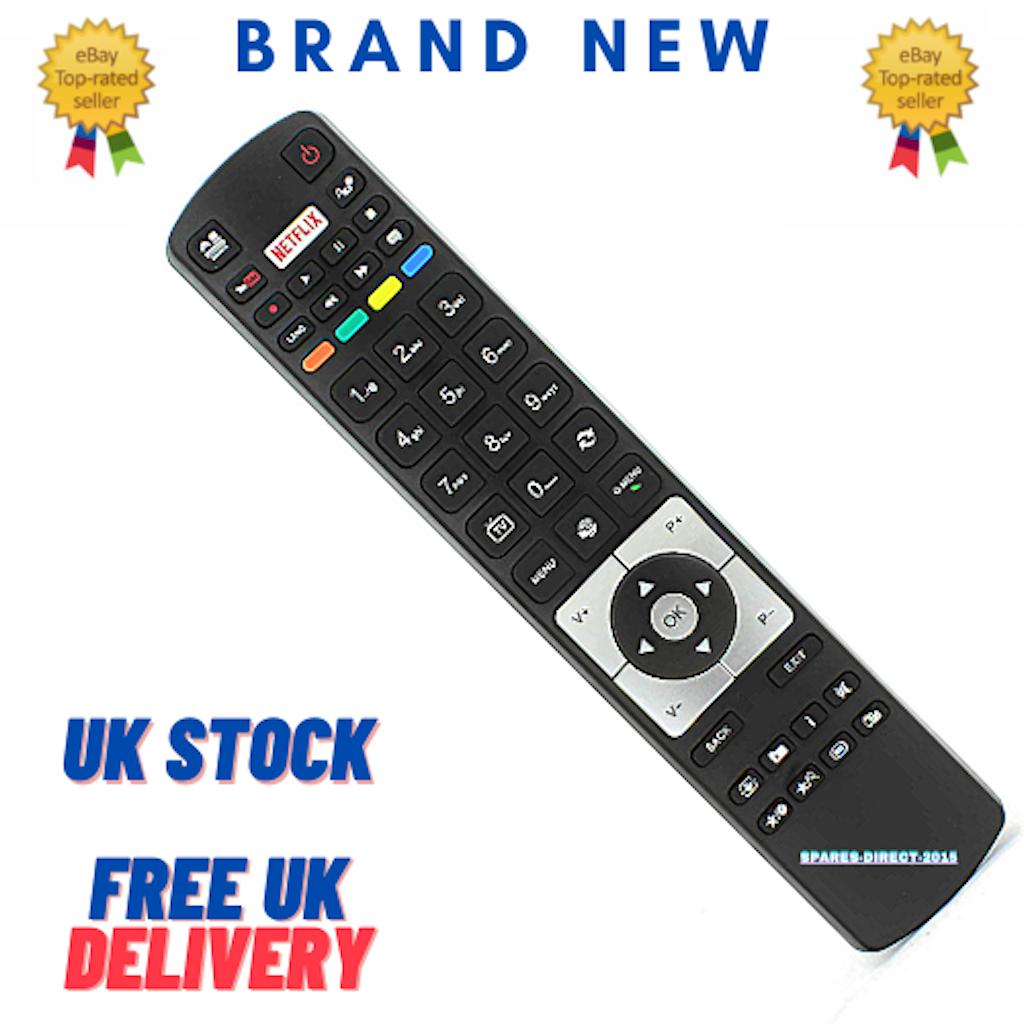 TV DVD Remote Control for Polaroid FINLUX RC5118 Smart P50D300S / P50D300