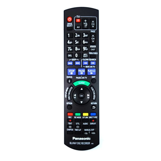 100% Genuine Blu-Ray Player Remote Control For Panasonic REPLACES N2QAYB000473