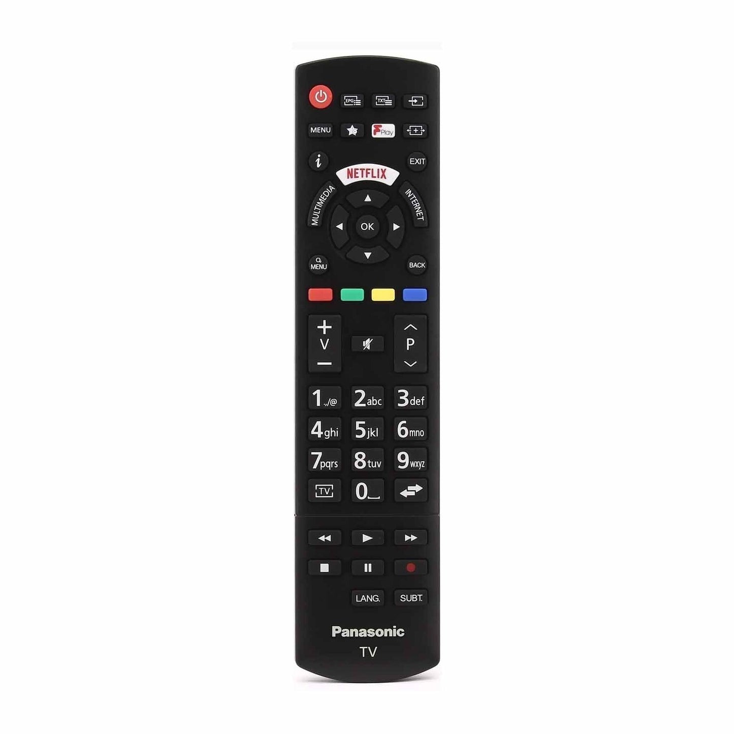 Remote Control for Panasonic TV TX-49FS350E / TX43FS350E / TX-32FS352B / TX-49FS352B