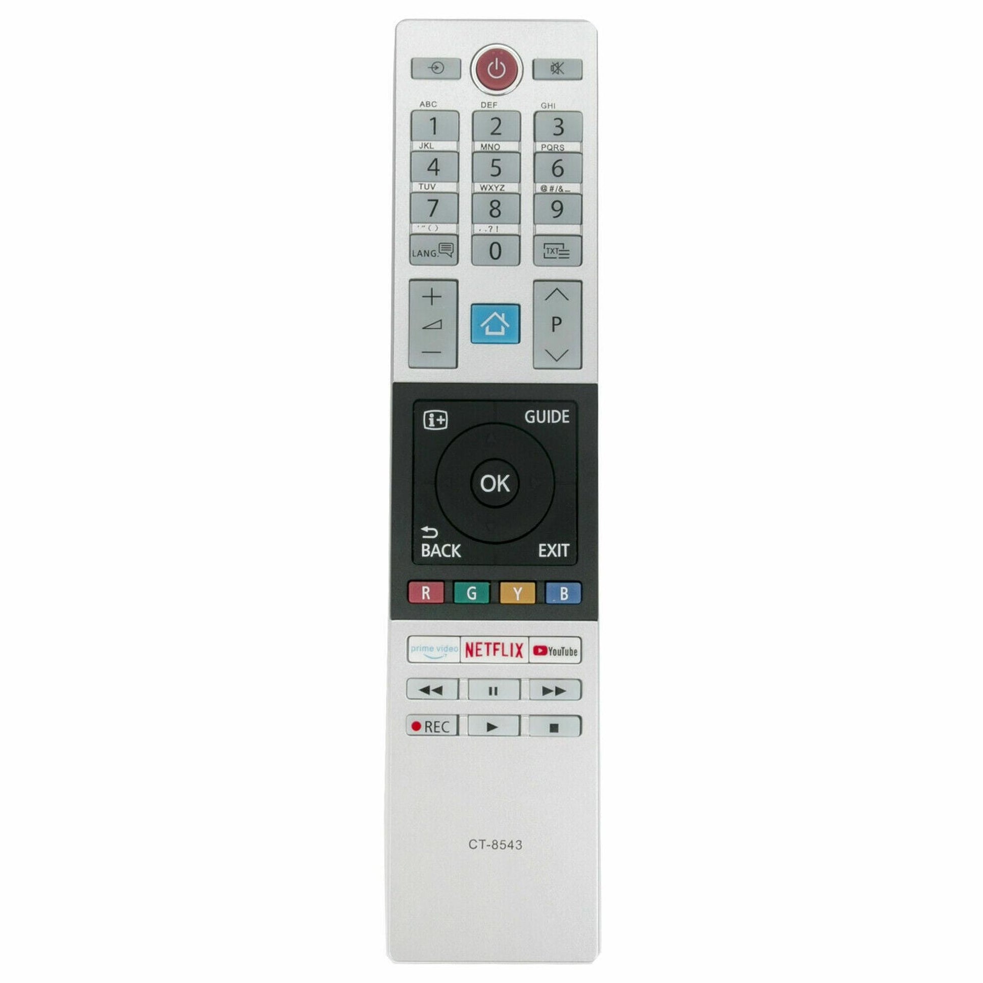 New Remote Control CT-8543 for Toshiba 32W2863DG 32W2863DA 40L2863DG 43V5863DG