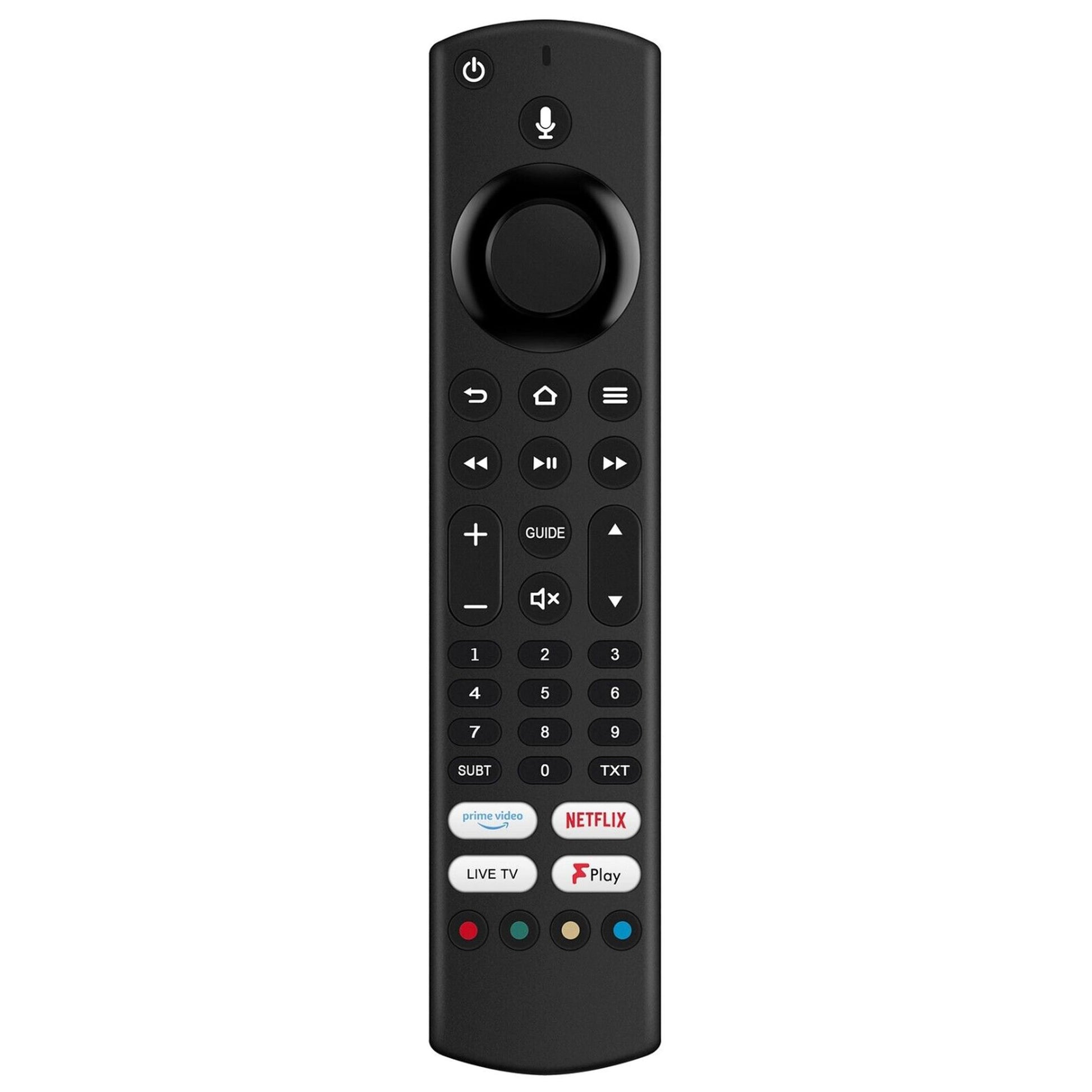 * VOICE * LT-43CF810 Remote Control for Jvc Smart 4K Ultra HD HDR LED Fire TV