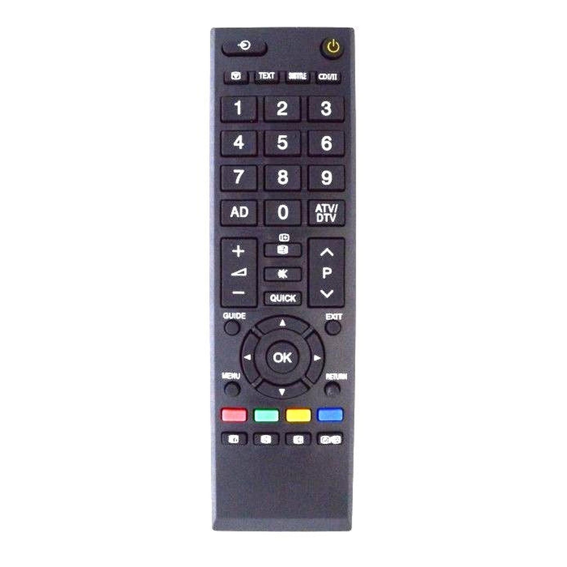 Replacement Remote Control FOR Model Toshiba 42HL833B Tv