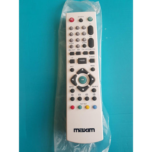 Brand New MAXIM LCD TV Remote Control For 11LCD15DVB