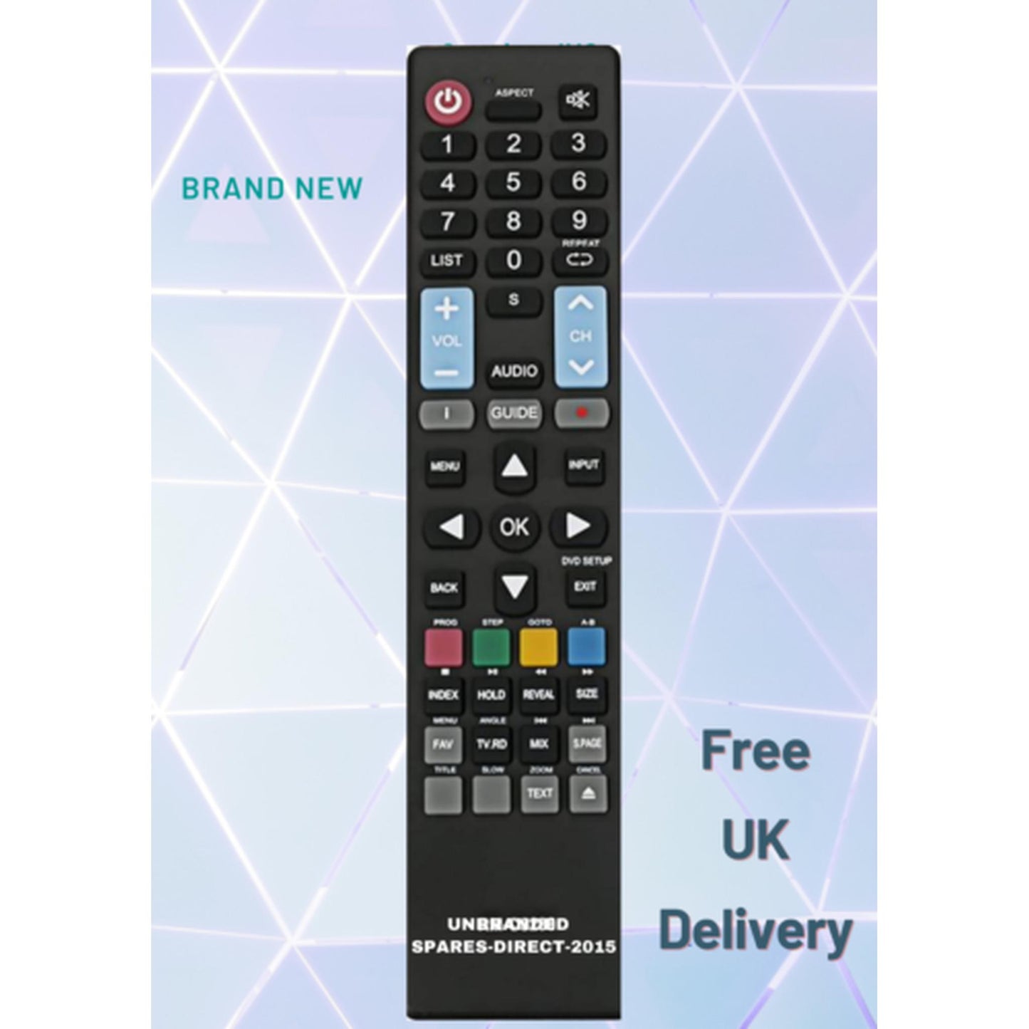 For JVC LT32C480 Replacement TV Remote Control