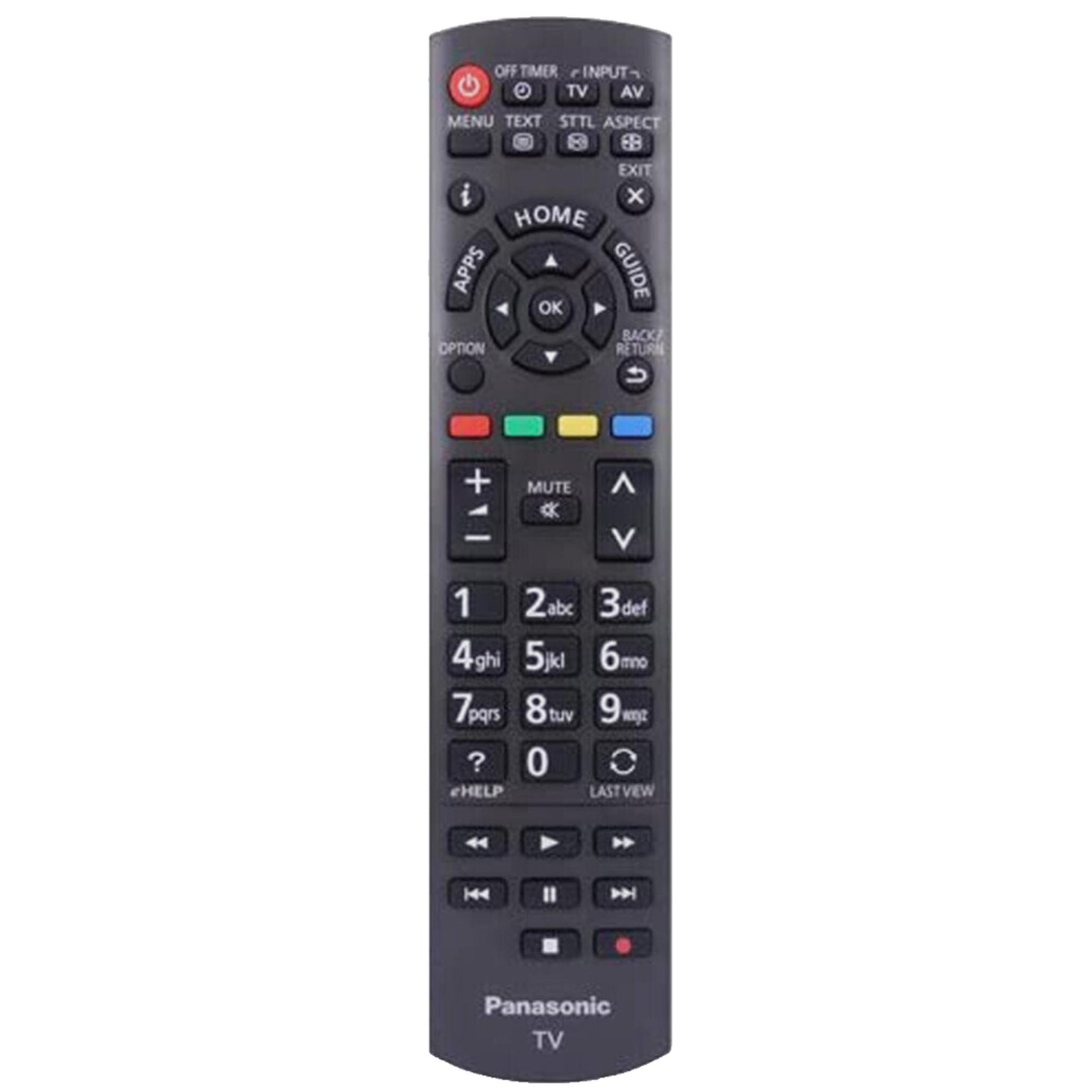 Genuine Remote Control for Panasonic Replaces N2QAYB000830 OFF TIMER APPS HOME GUIDE