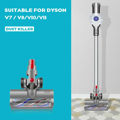 Floor Tool for DYSON V7,V8,V10,V11 Vacuum Motorhead Turbine Brush Carbon Fibre