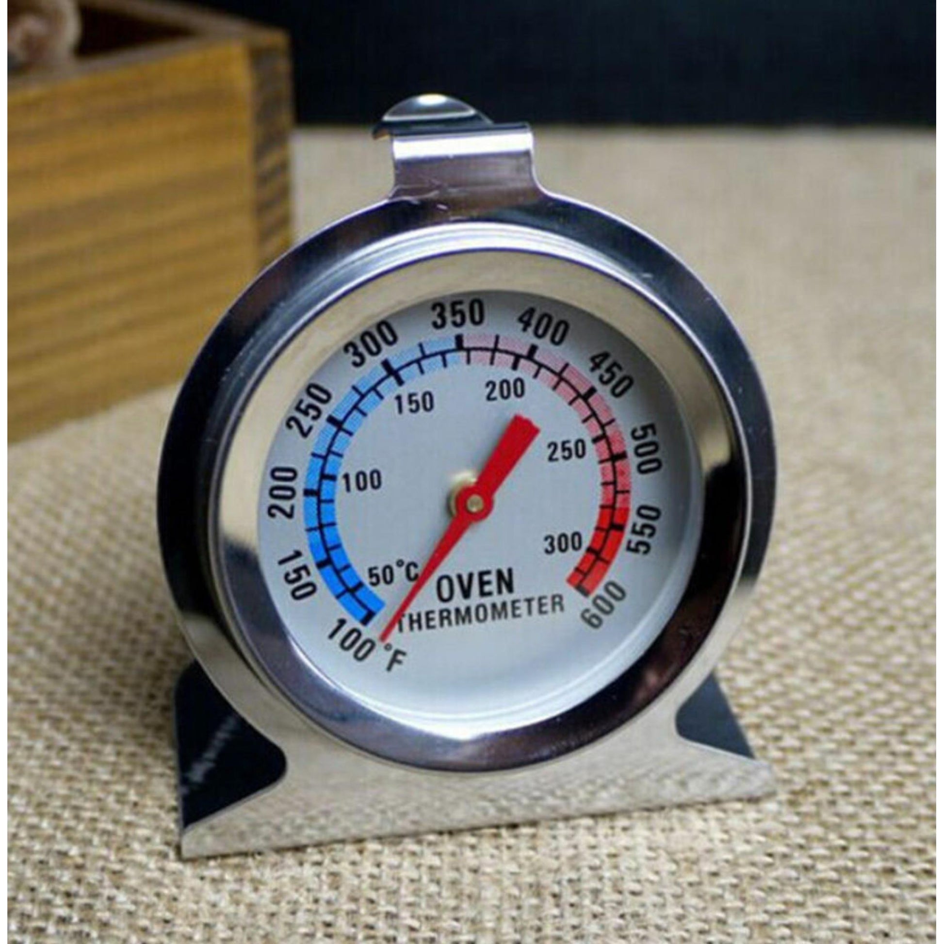 Stainless Steel Oven Cooker Thermometer Temperature Gauge Quality 300ºC , 600ºF
