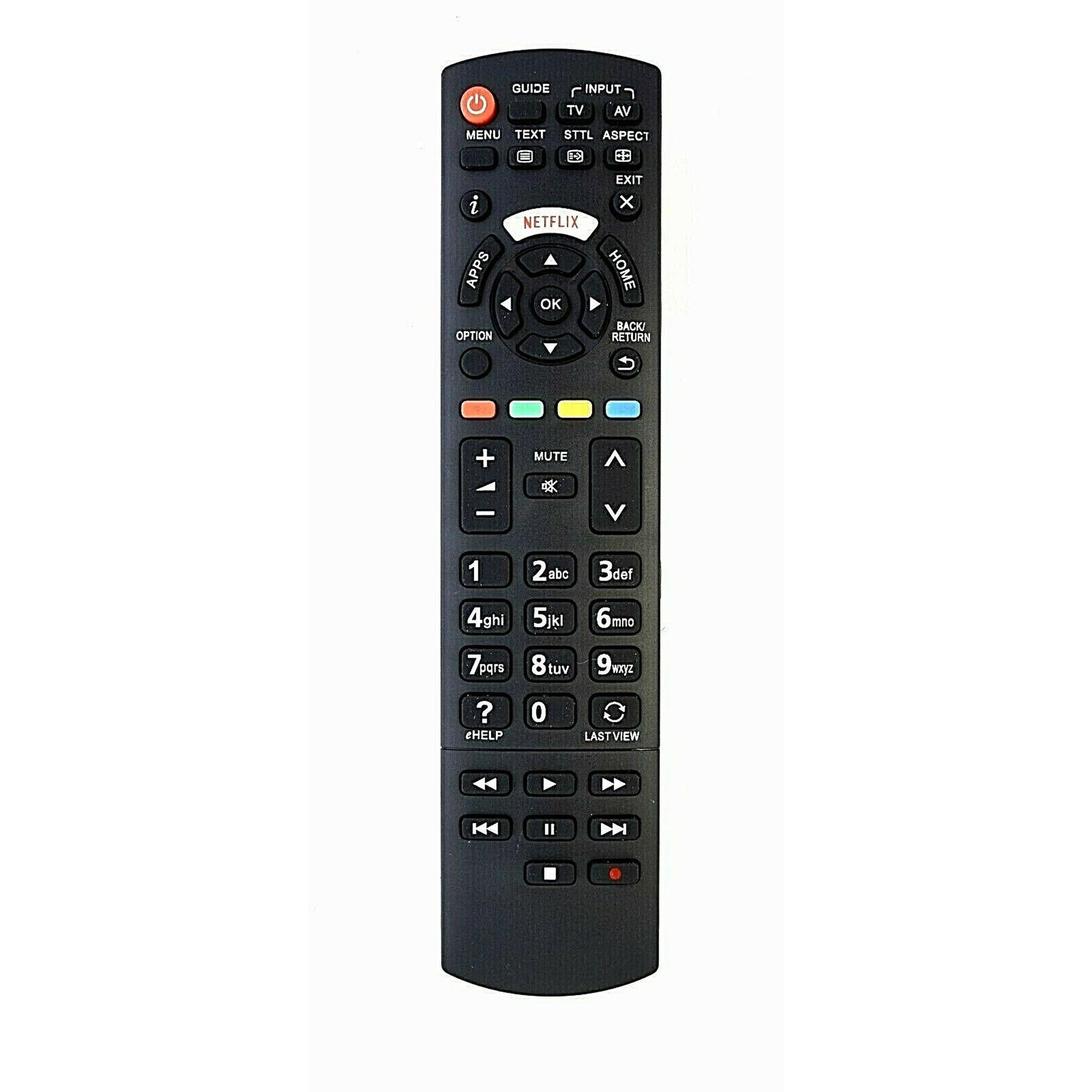 Brand New Remote for Panasonic TX-32CS510B 32 Inch HD Ready Freeview HD Smart TV