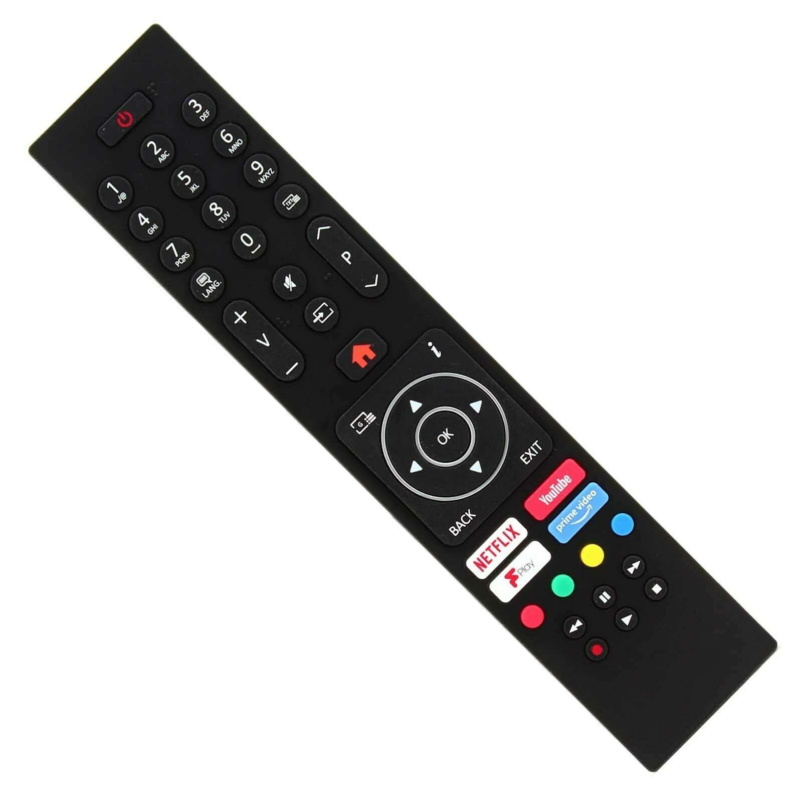 New Tv Remote Control for Techwood 49AO9UHD / 49A09UHD